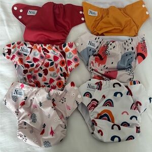 Nora’s Nursery diapers - set of 6